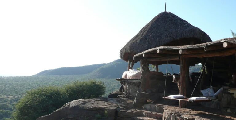 Banda perched on the rocks – Tassia Lodge, Lekurruki Conservancy